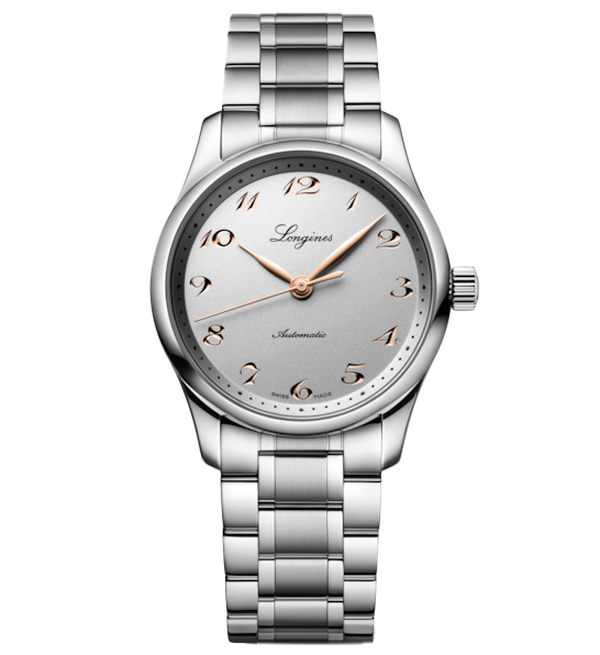 LNGS Master 34mm Watch with Pink Hands