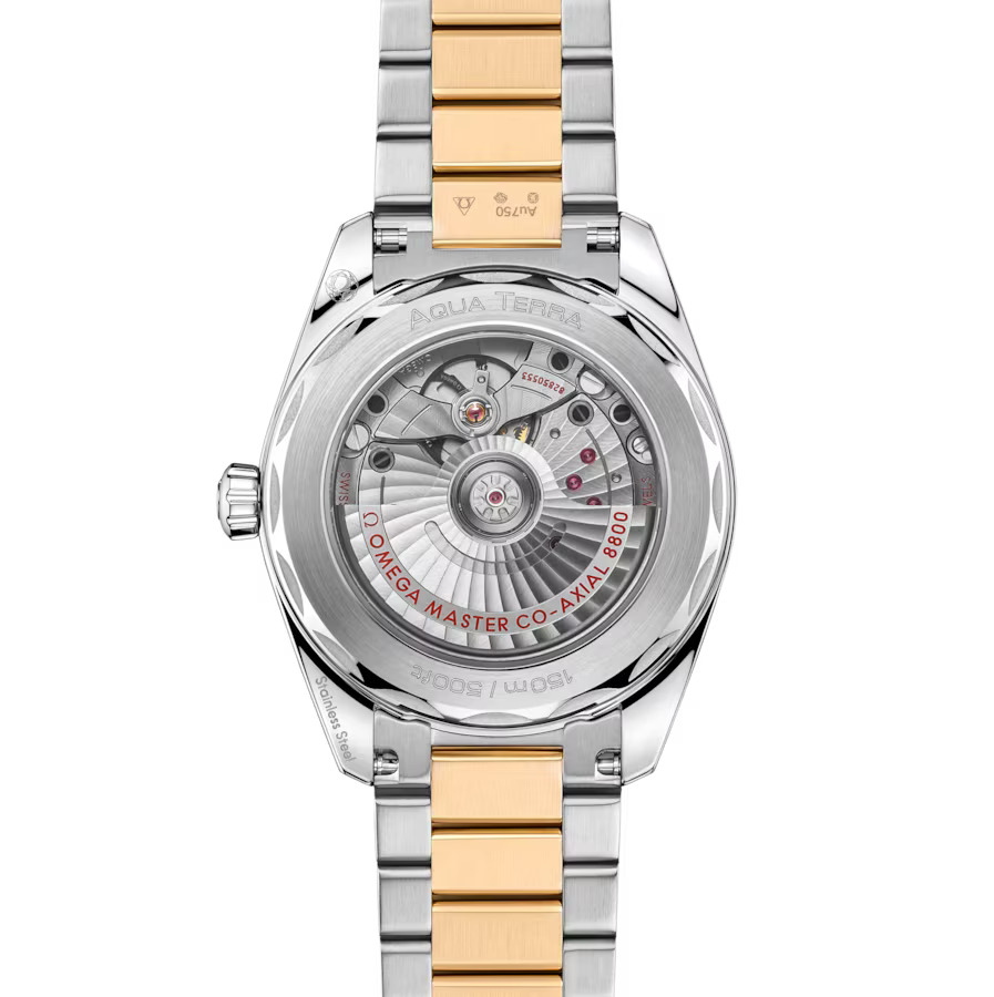 OMG Seamaster Aqua Terra Shades, 38mm with Silver Dial