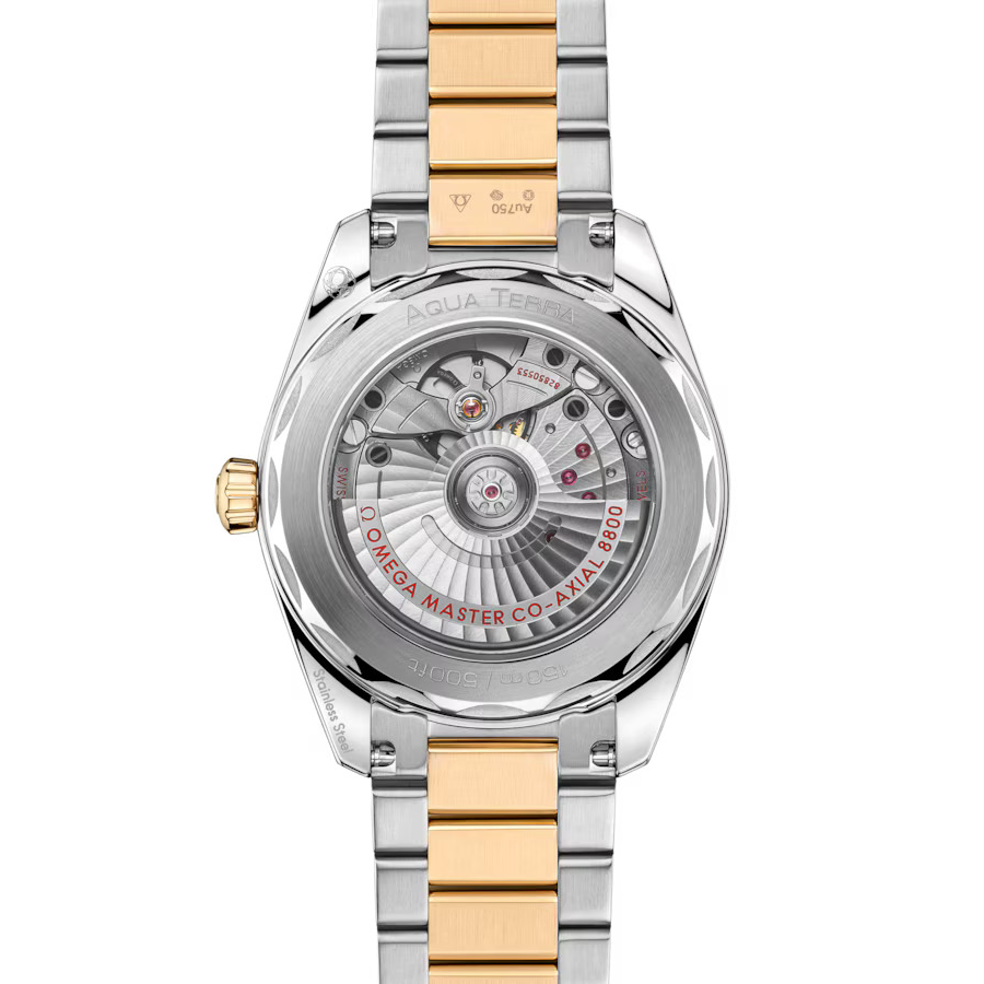 OMG Seamaster Aqua Terra 150m, 38mm with Red Dial