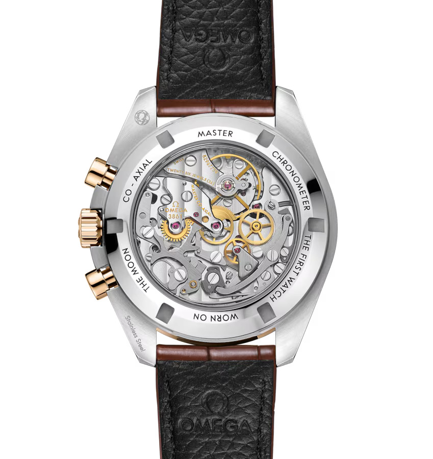 OMG Speedmaster Moonwatch Professional, 42mm with Brown Leather Strap