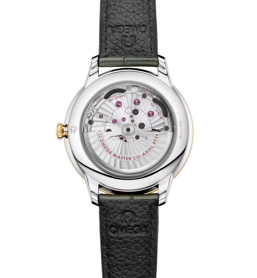 OMG De Ville Prestige, 42mm with Green Leather Strap