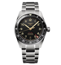 LNGS Spirit Zulu Time 39mm Watch with Black Dial
