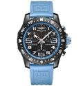 BRT Professional Endurance Pro 44 Watch with Light Blue Rubber Strap
