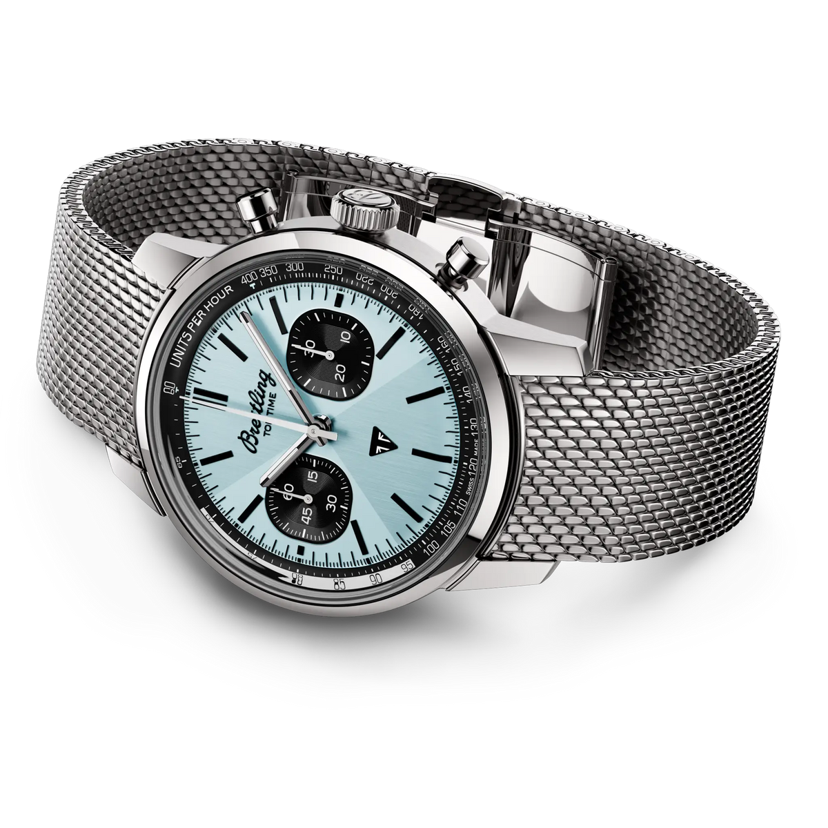 BRT Top Time B01 Triumph 41 Watch with Stainless Steel Bracelet