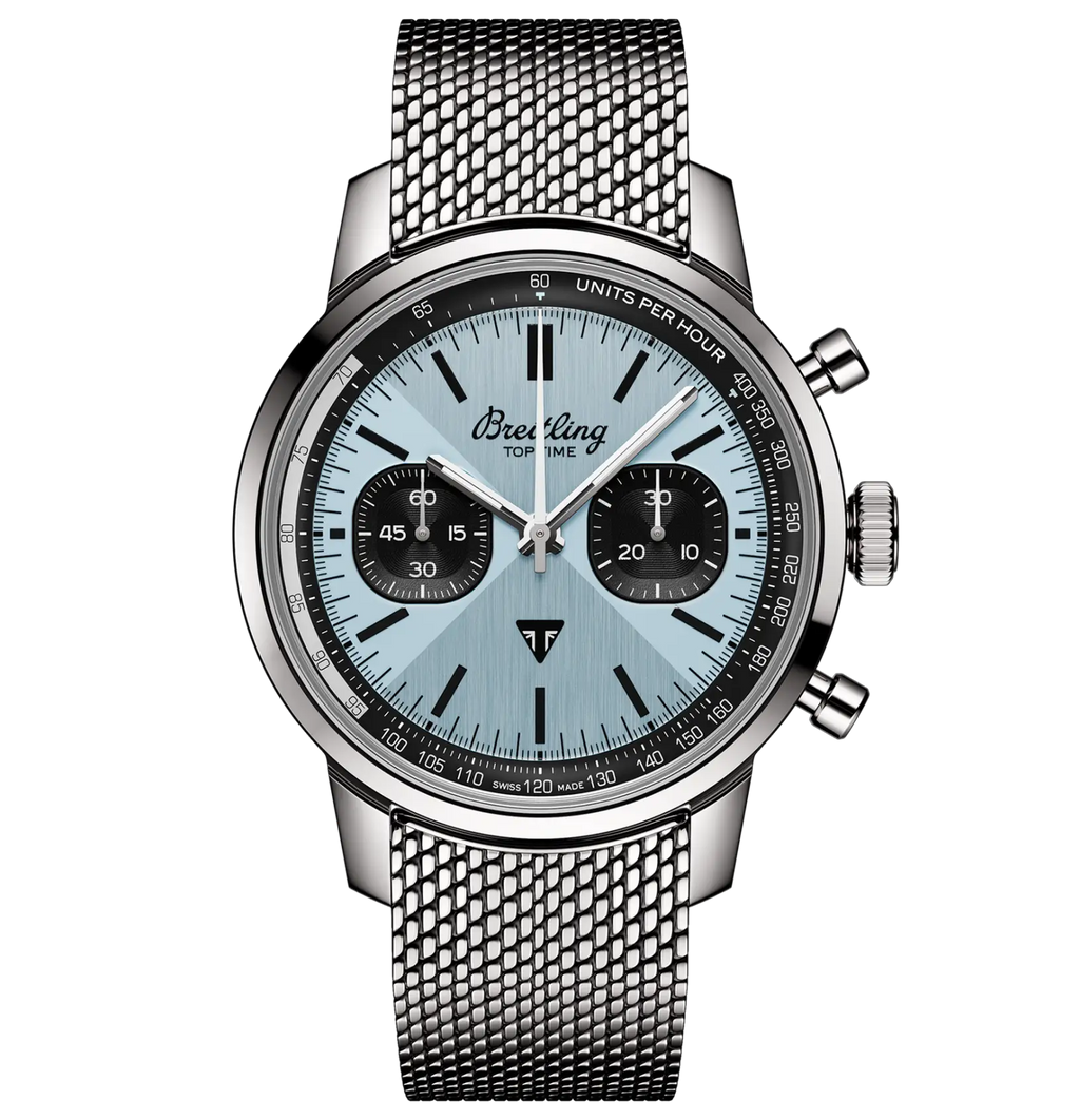 BRT Top Time B01 Triumph 41 Watch with Stainless Steel Bracelet