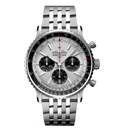 BRT Navitimer B01 Chronograph 43 Watch with Gray Dial
