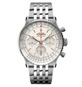 BRT Navitimer B01 Chronograph 41 Watch with Ivory Dial