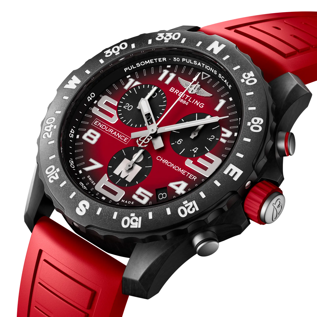 BRT Endurance Pro 44 IRONMAN® Watch with Red Dial