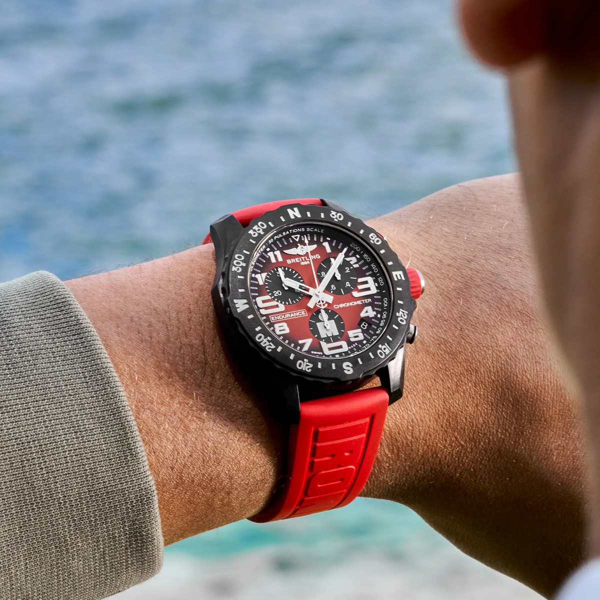 BRT Endurance Pro 44 IRONMAN® Watch with Red Dial