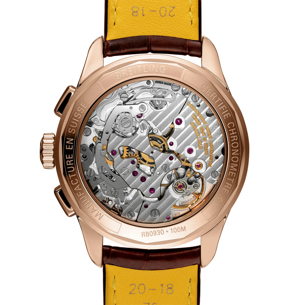 BRT Premier B09 Chronograph 40 Watch with Cream Dial