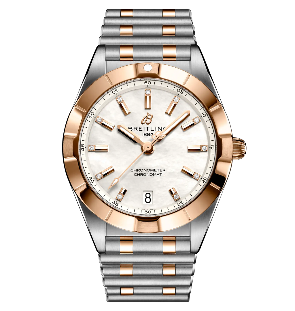 BRT Chronomat 32 Watch with Diamonds