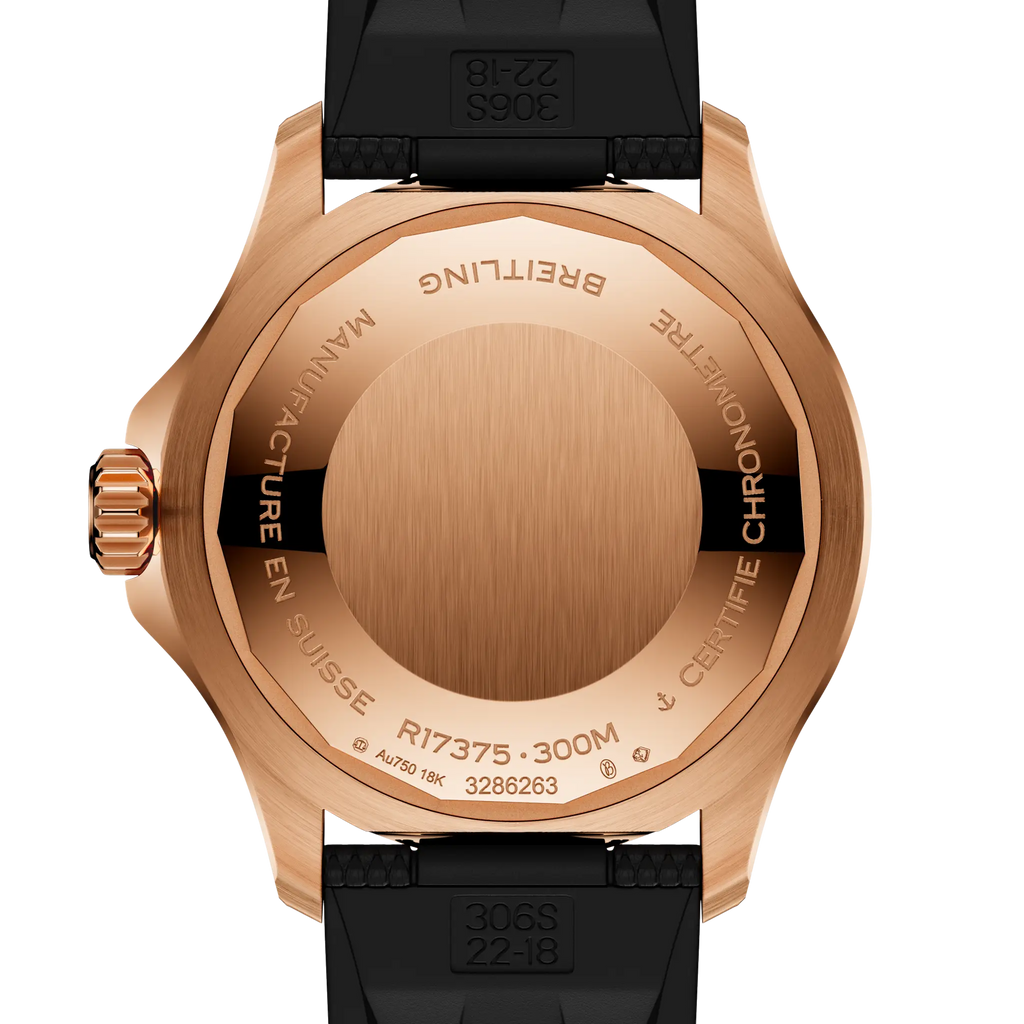 BRT Superocean Automatic 42 Watch with Black Rubber Strap