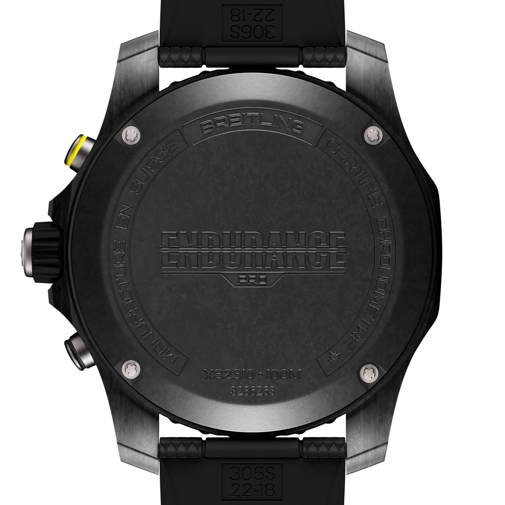 BRT Endurance Pro 44 Watch with Black Rubber Strap