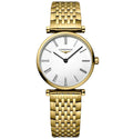LNGS La Grande Classique De LNGS 24mm Watch with White Dial