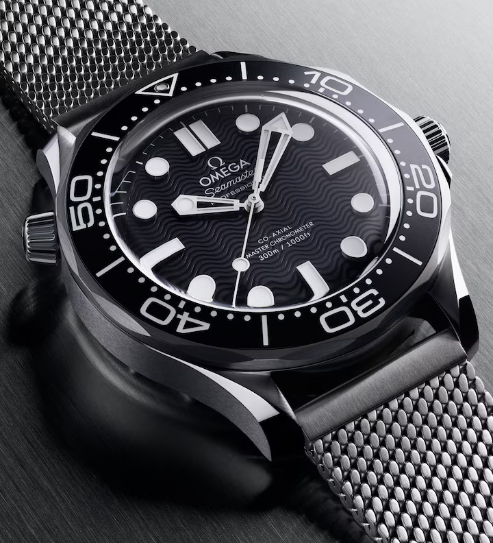 OMG Seamaster Diver 300m, 42mm with Black Dial