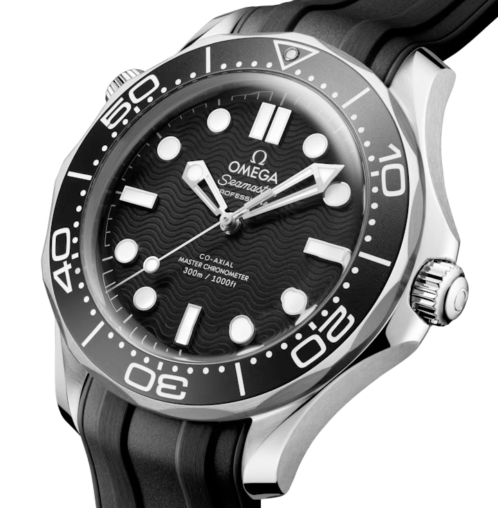 OMG Seamaster Diver 300m, 42mm with Rubber Strap
