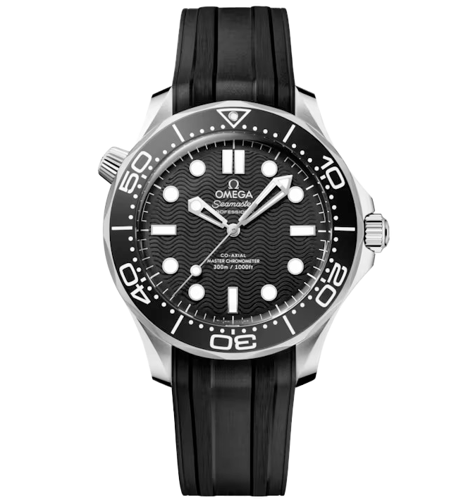 OMG Seamaster Diver 300m, 42mm with Rubber Strap