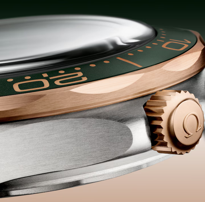 OMG Seamaster Diver 300m, 42mm with Dark Green Dial