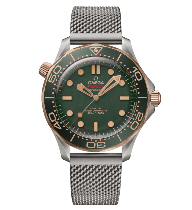OMG Seamaster Diver 300m, 42mm with Dark Green Dial