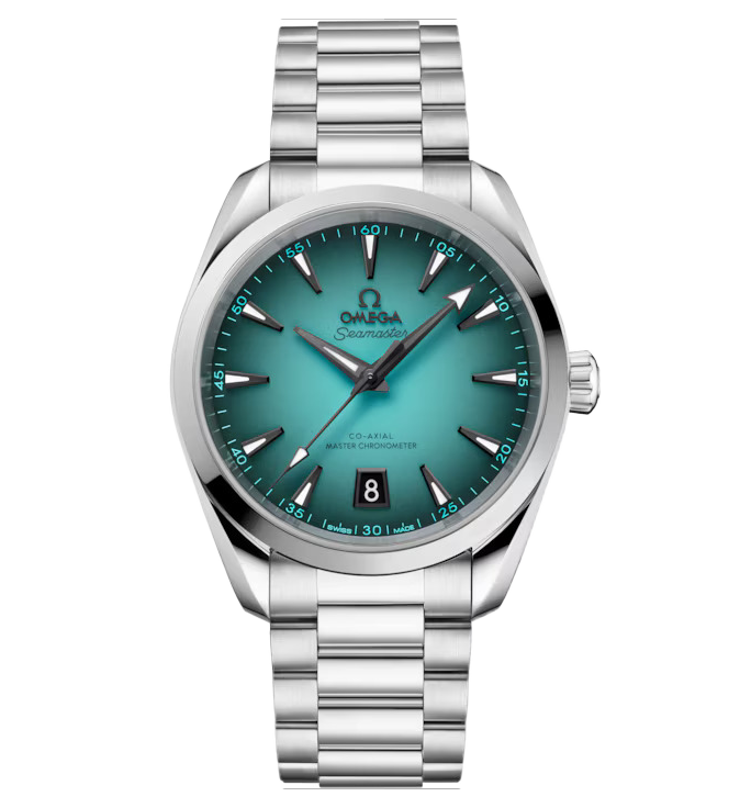 OMG Seamaster Aqua Terra 150m, 38mm with Turquoise Dial