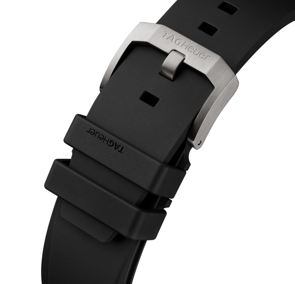 TGHR Formula 1 Chronograph Watch with Black Rubber Strap