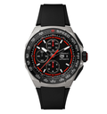 TGHR Formula 1 Chronograph Watch with Black Rubber Strap