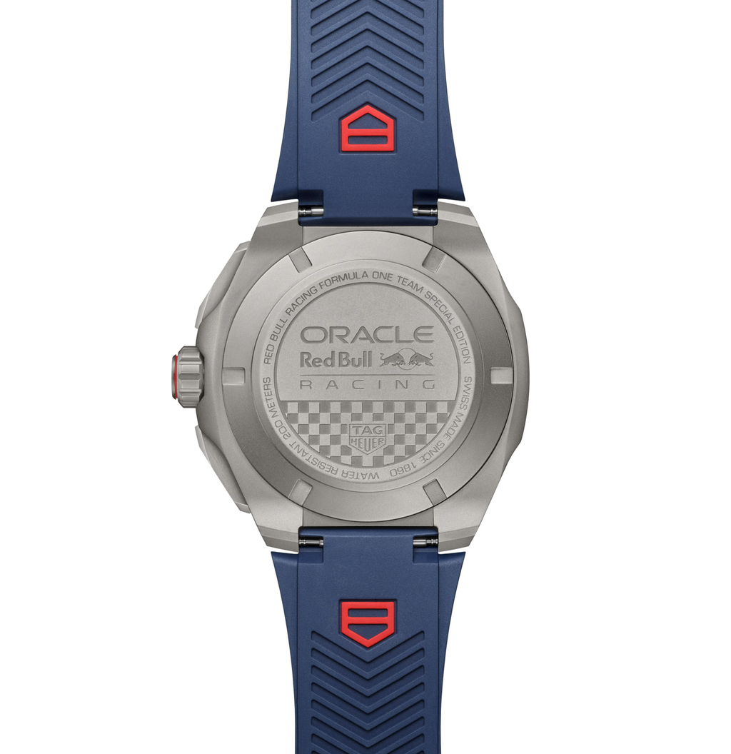 TGHR Formula 1 Chronograph X Oracle Red Bull Racing Watch with Blue Dial