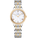 OMG De Ville Prestige, 27.50mm with Stainless Steel and Yellow Gold Bracelet