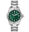 TGHR Aquaracer Professional 200 Solargraph Watch with Green Dial