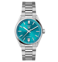 TGHR Carrera Date Watch with Turquoise Dial
