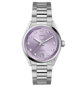 TGHR Carrera Date Watch with Lilac Dial