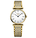 LNGS La Grande Classique De LNGS 24mm Watch with Mixed Metals Bracelet