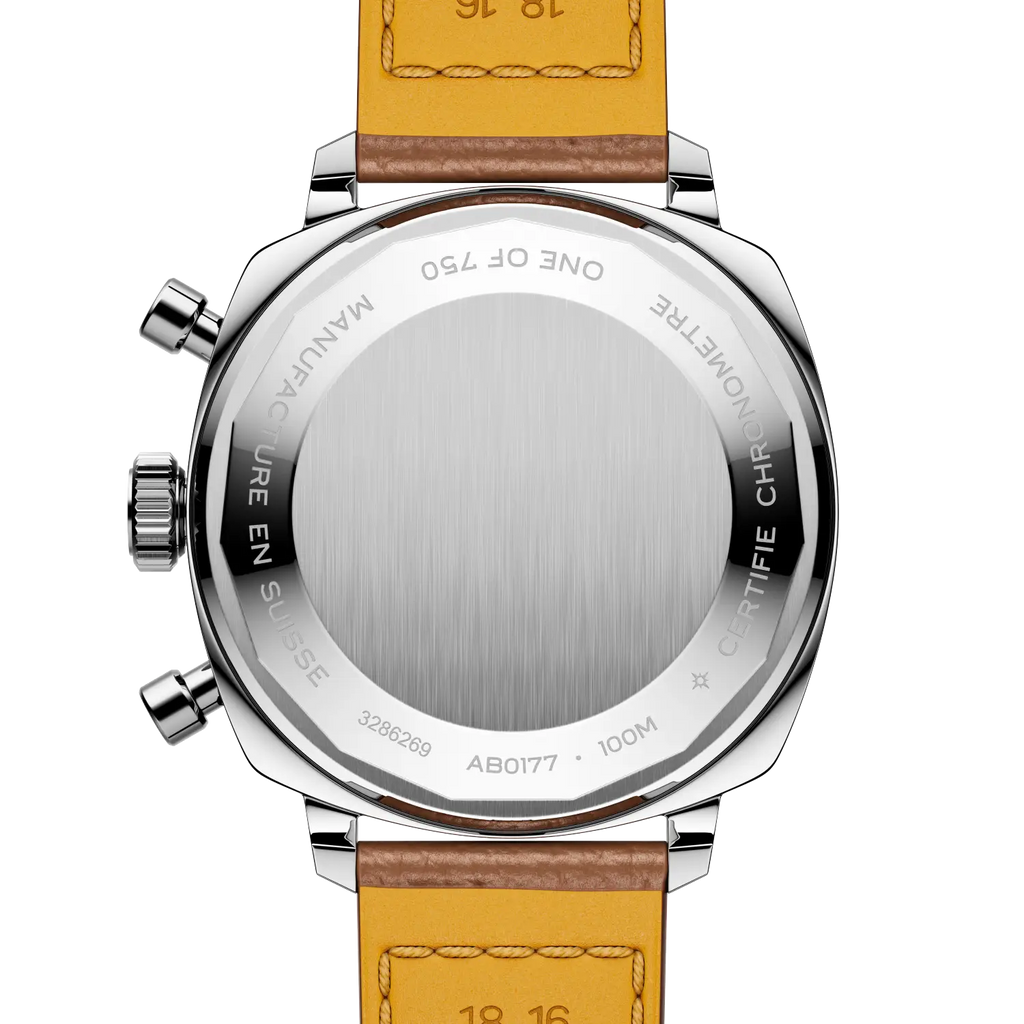 BRT Top Time B01 Racing 38 Watch with Beige Leather Strap, Limited Edition