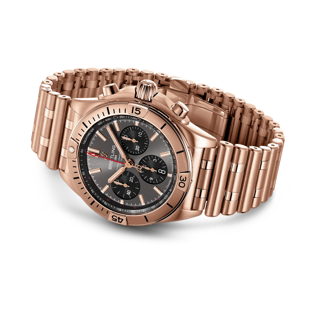 BRT Chronomat B01 42 Watch with Anthracite Dial
