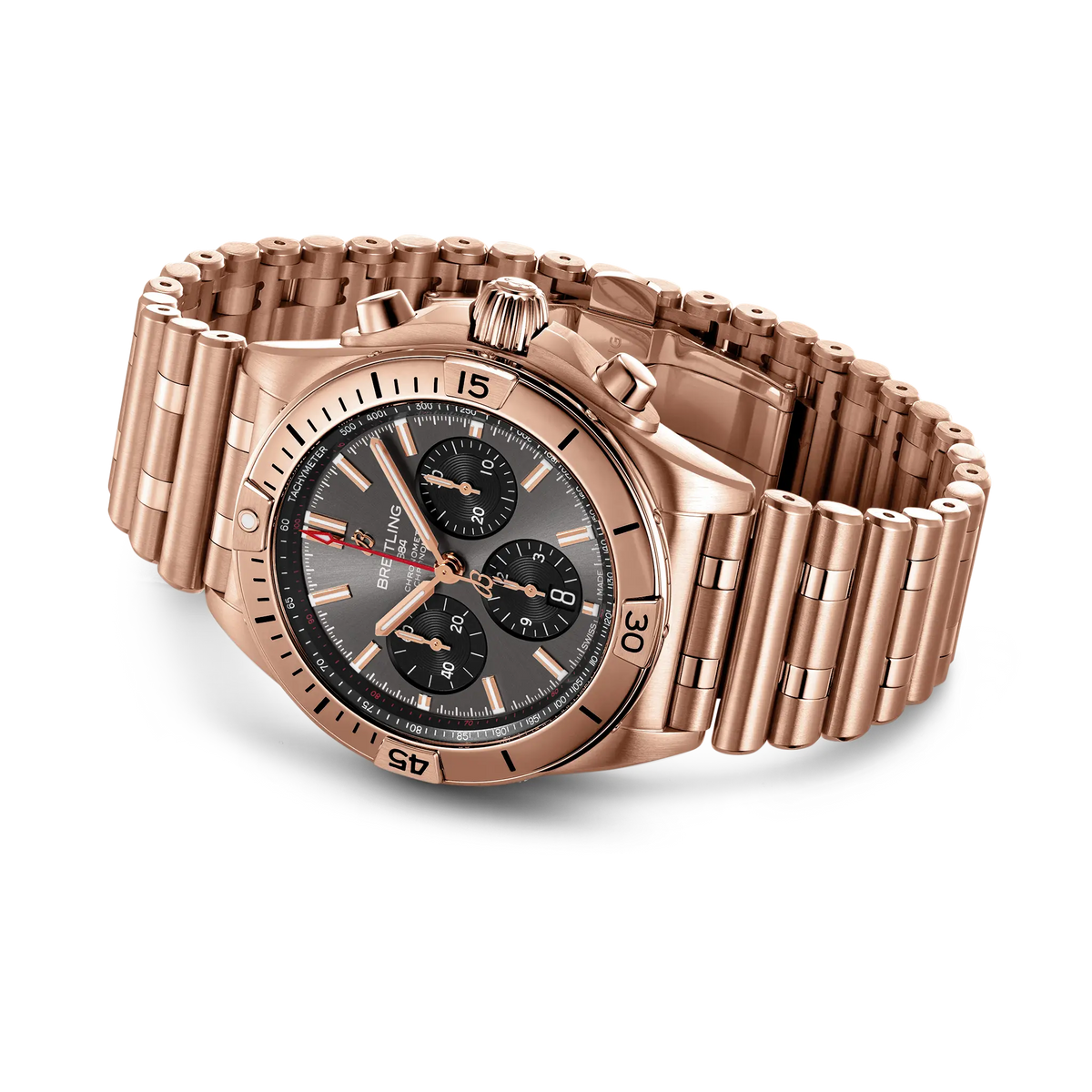BRT Chronomat B01 42 Watch with Anthracite Dial