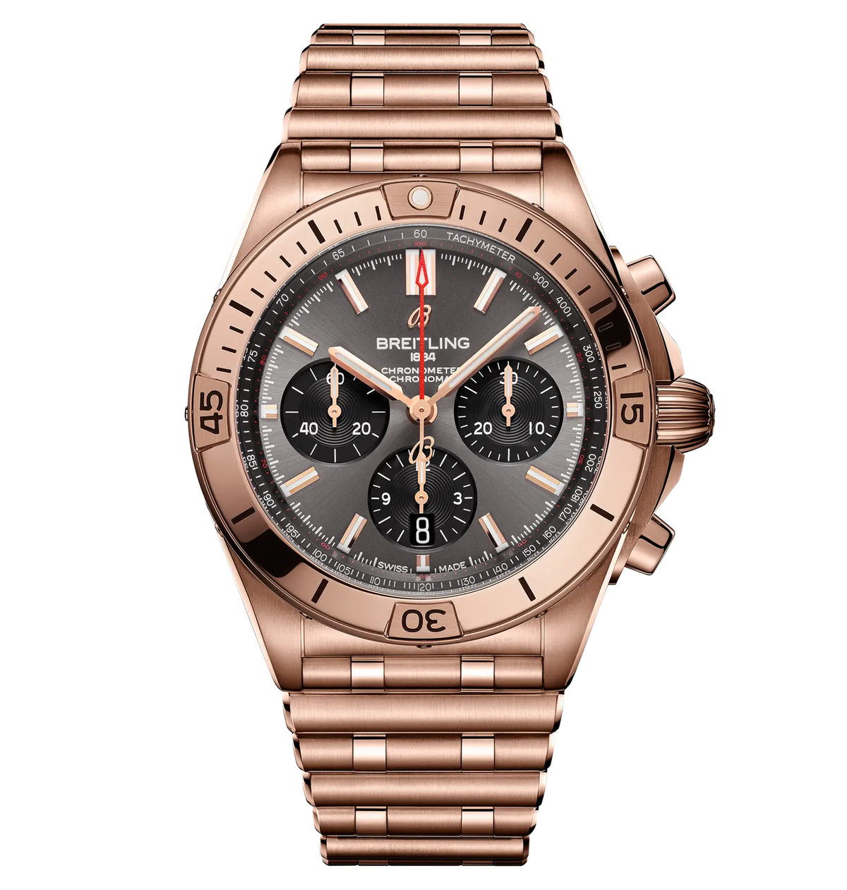 BRT Chronomat B01 42 Watch with Anthracite Dial