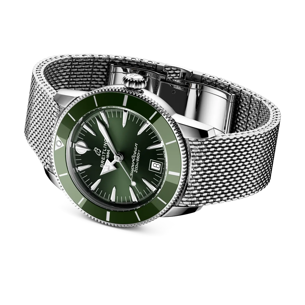 BRT Superocean Heritage B31 Automatic 40 Watch with Green Dial