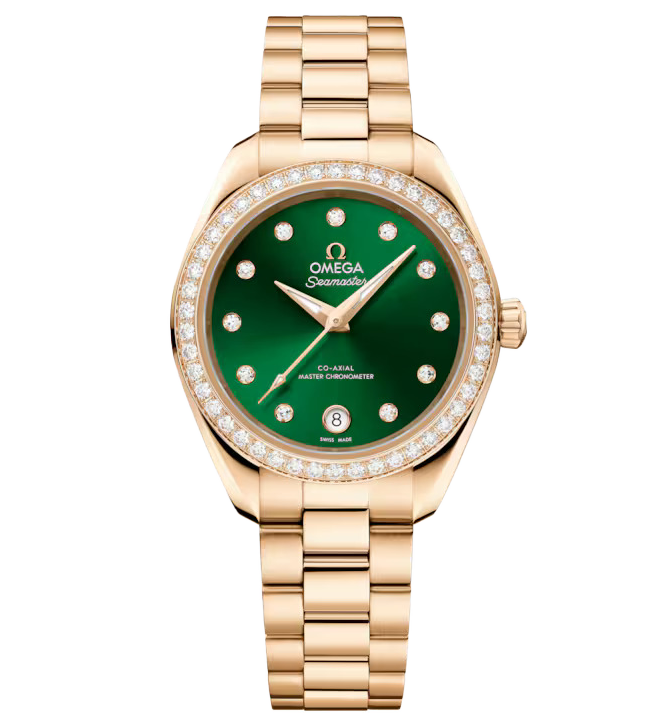 OMG Seamaster Aqua Terra 150m, 30mm with Yellow Gold Bracelet