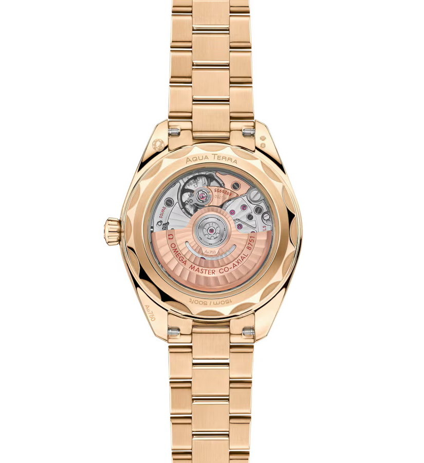 OMG Seamaster Aqua Terra 150m, 30mm with Yellow Gold Bracelet