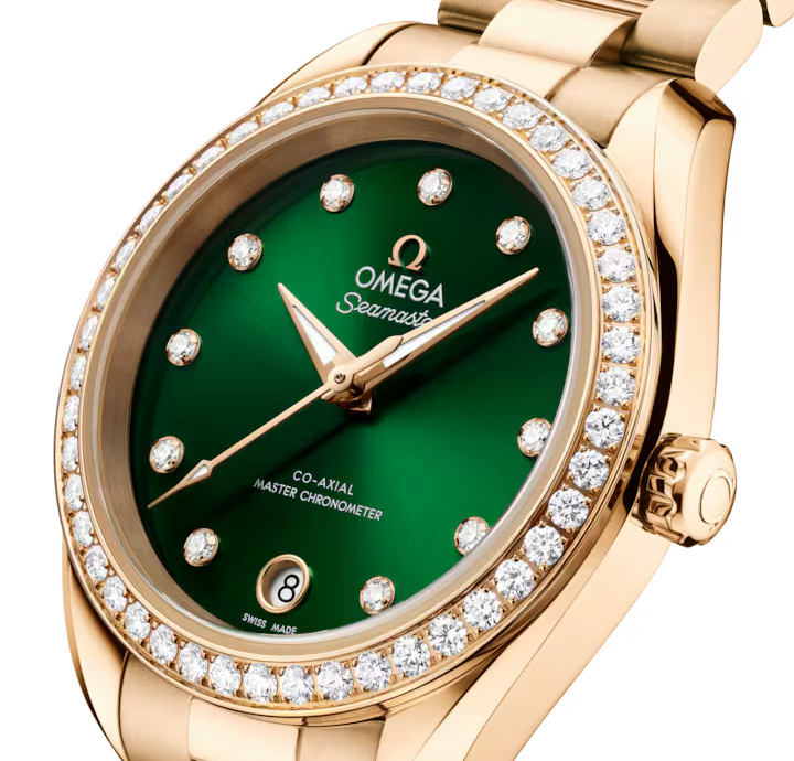 OMG Seamaster Aqua Terra 150m, 30mm with Yellow Gold Bracelet