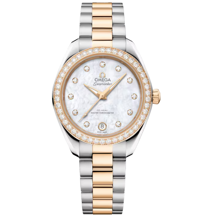 OMG Seamaster Aqua Terra 150m, 30mm with Diamonds