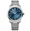 LNGS Conquest Heritage 38mm Watch with Blue Dial