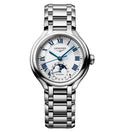 LNGS PrimaLuna Moonphase 34mm Watch with Stainless Steel Bracelet