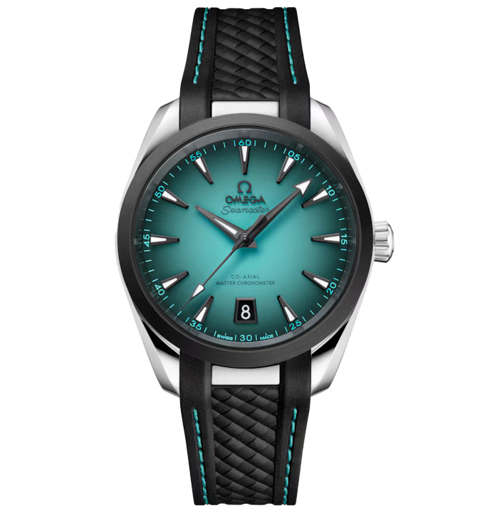 OMG Seamaster Aqua Terra 150m, 38mm with Turquoise Dial