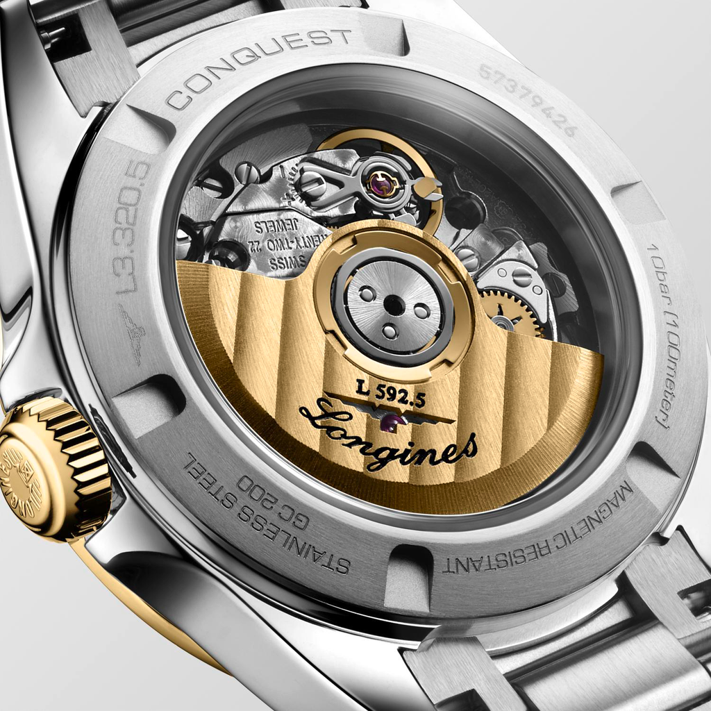 LNGS Conquest 30mm Watch with Diamonds