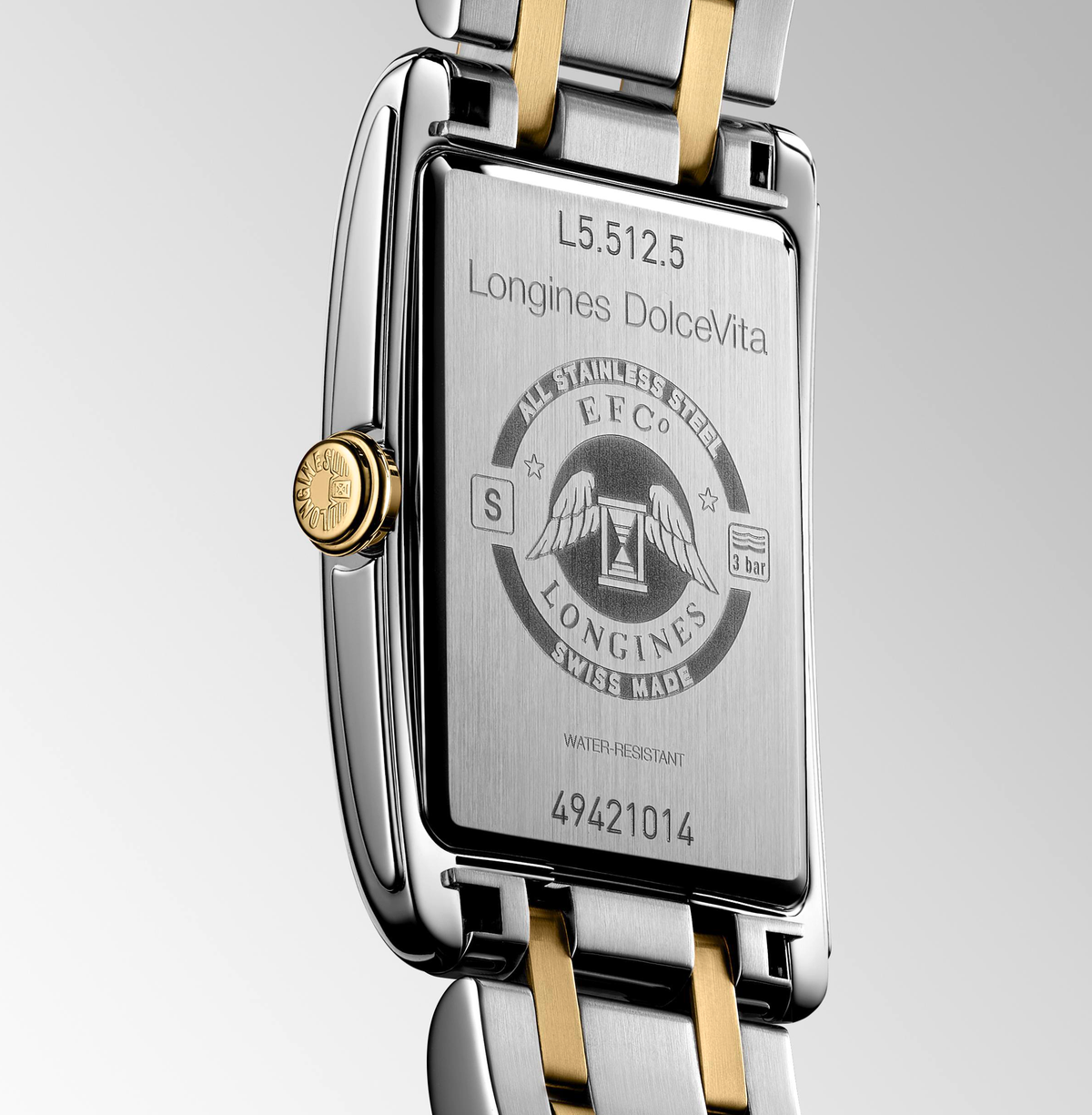 LNGS DolceVita Watch with Silver Flinqué Dial