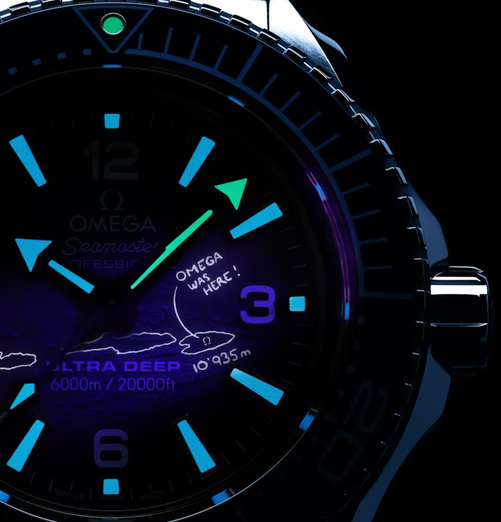 OMG Seamaster Planet Ocean 600m, 45.5mm with Summer Blue Wave Dial