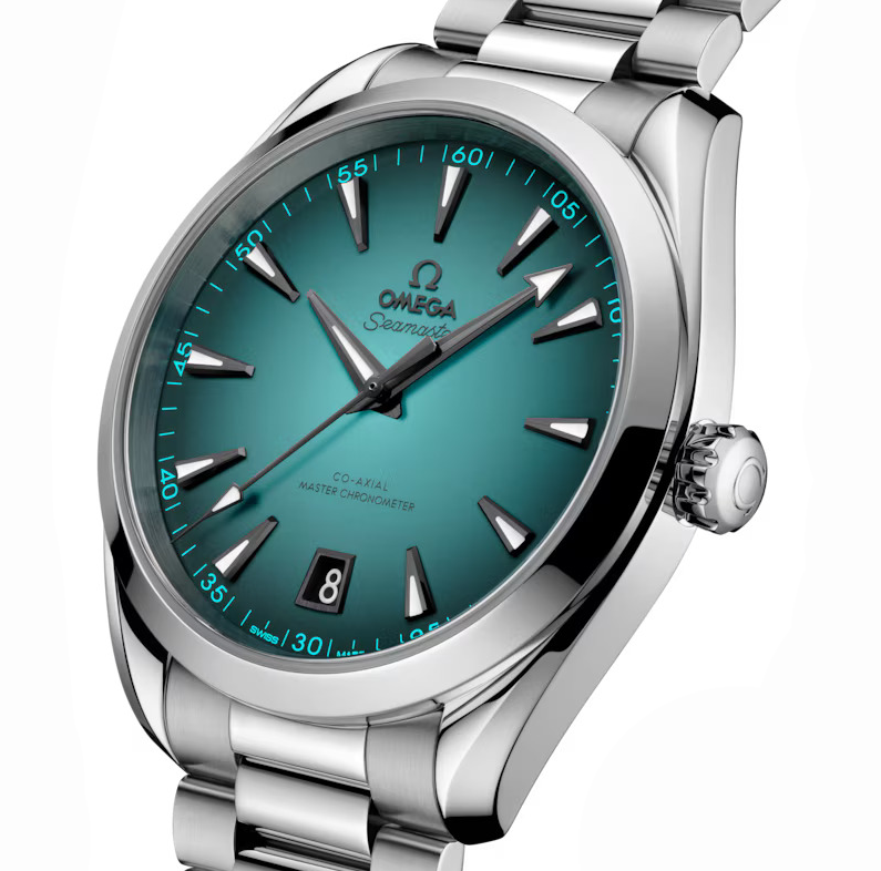 OMG Seamaster Aqua Terra 150m, 41mm with Turquoise Dial