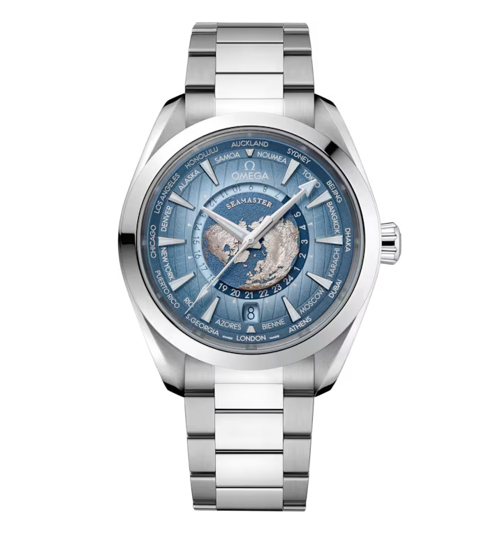 OMG Seamaster Aqua Terra 150m, 43mm with Summer Blue Dial