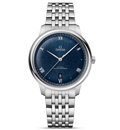 OMG De Ville Prestige Co-Axial Master Chronometer, 40mm with Matte Blue Dial